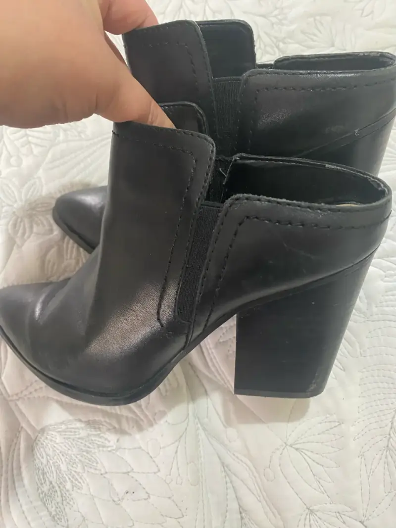 Botines negros de tacón - 2