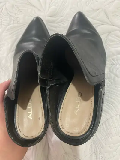 Botines negros de tacón - miniatura 5