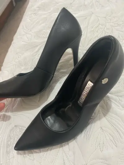 Botines negros de tacón - miniatura 6