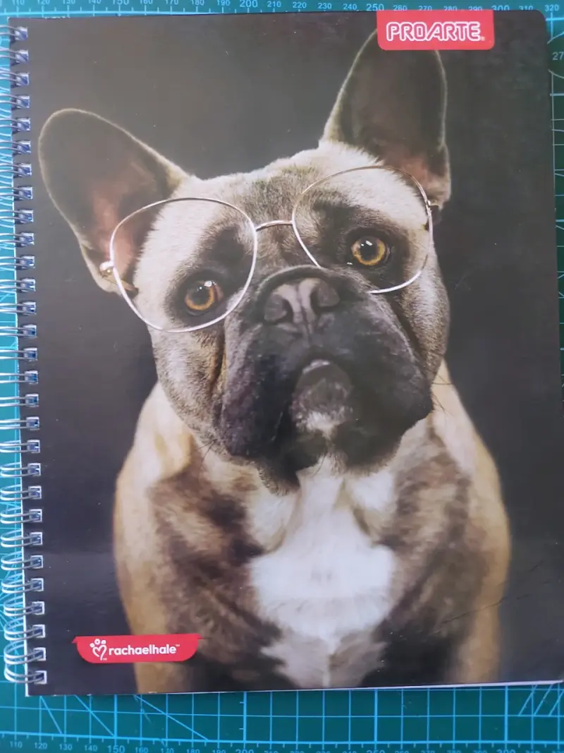 Cuaderno espiral con diseño de perro proarte - 1