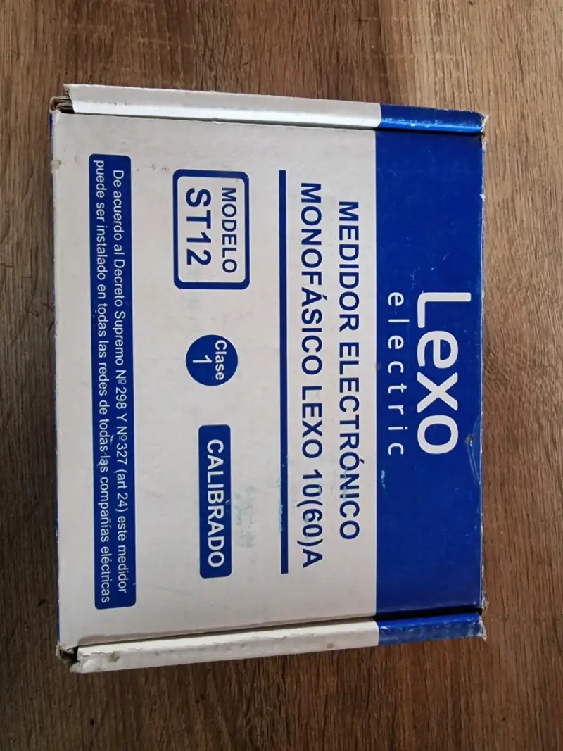 Medidor eléctrico Lexo ST12 - 1
