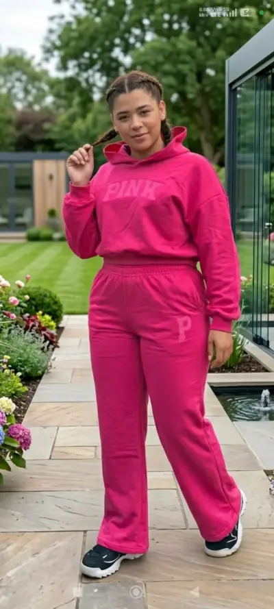 Conjunto mujer  fucsia - miniatura 1