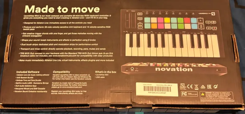 Controlador MIDI Novation Launchkey Mini - 5