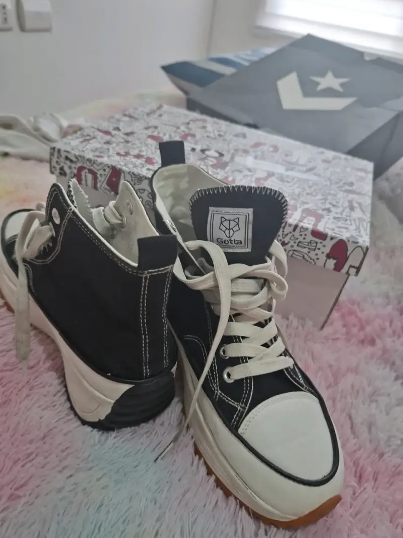 Zapatillas negras con plataforma - 2