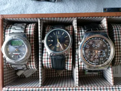 Set de 5 relojes con caja - miniatura 3