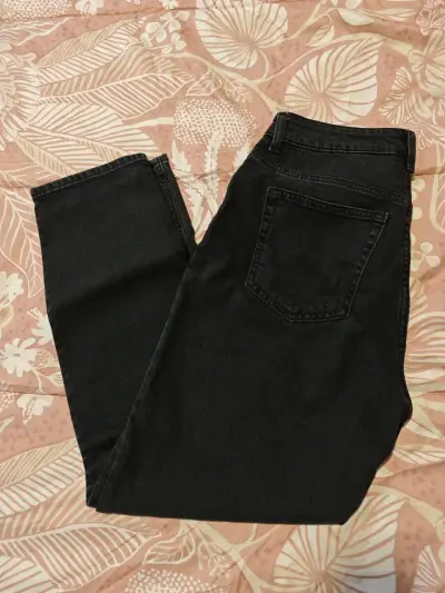 Mom Jeans negros - miniatura 1