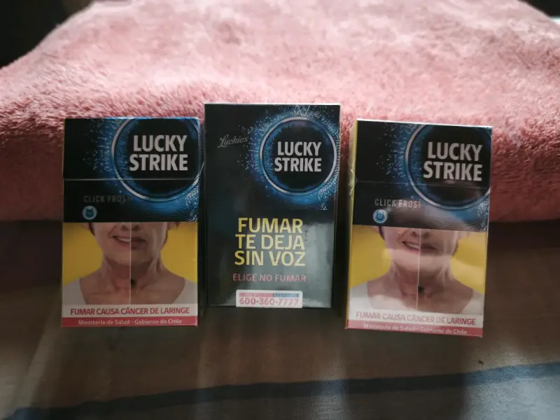 Pack de3 cigarrillos Lucky Strike