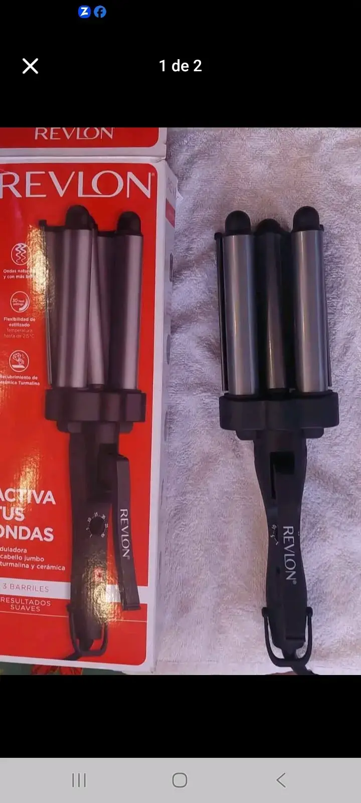 Ondulador de cabello Revlon - 1