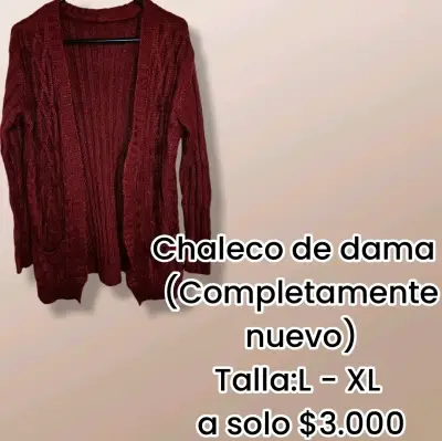 Chaqueta roja mujer XL - miniatura 6