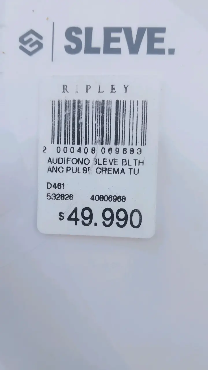 Audífonos Bluetooth ANC beige - 3