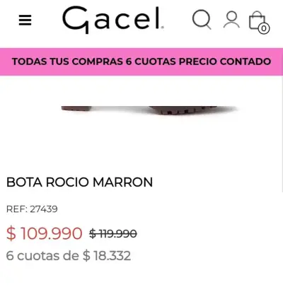 Botas altas de cuero marrón - miniatura 3
