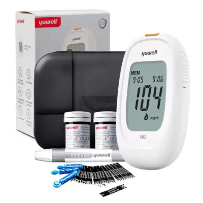 Glucómetro Yuwell con accesorios - miniatura 1