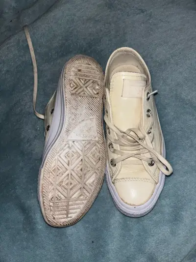 Zapatillas beige Converse - miniatura 2