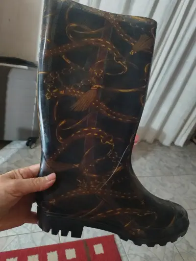 Botas de lluvia café número 38 - miniatura 5
