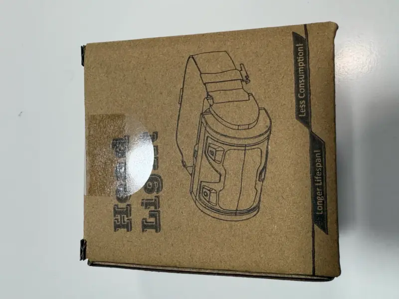 Luz de cabeza, casco recargable - 3