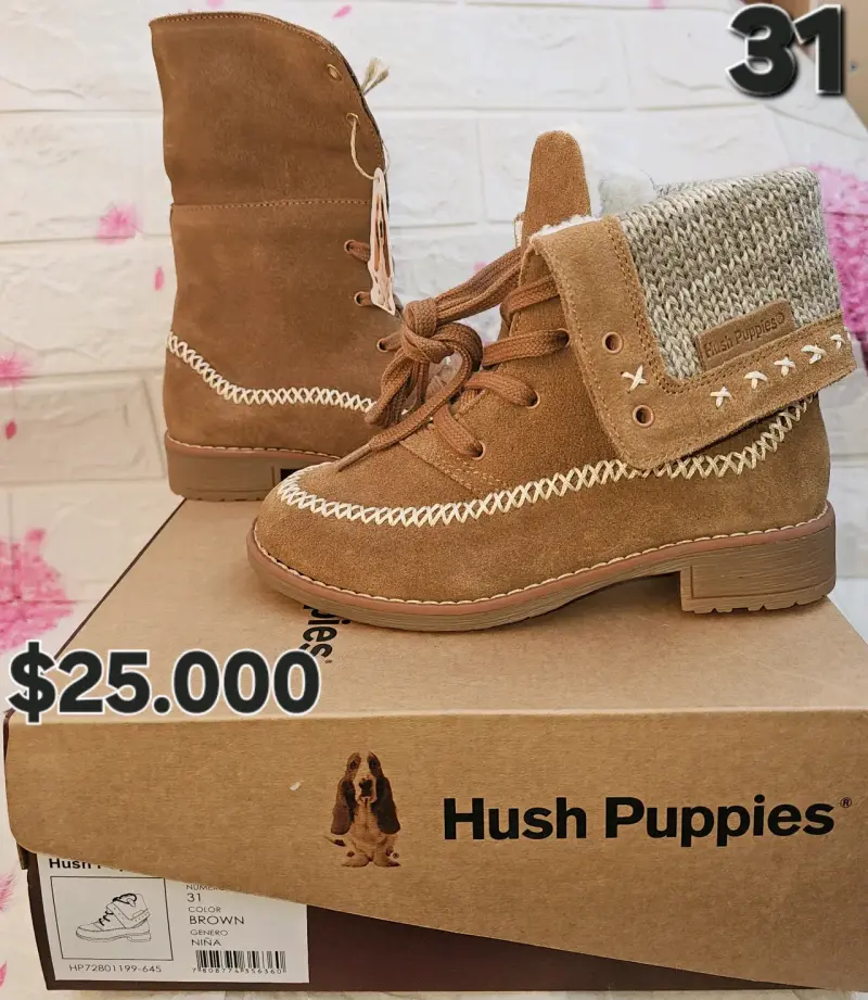 Botas Hush Puppies marrón talla 31 - 1
