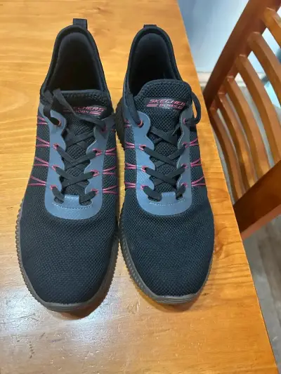 Zapatillas Skechers negras Bobs Geo - miniatura 1