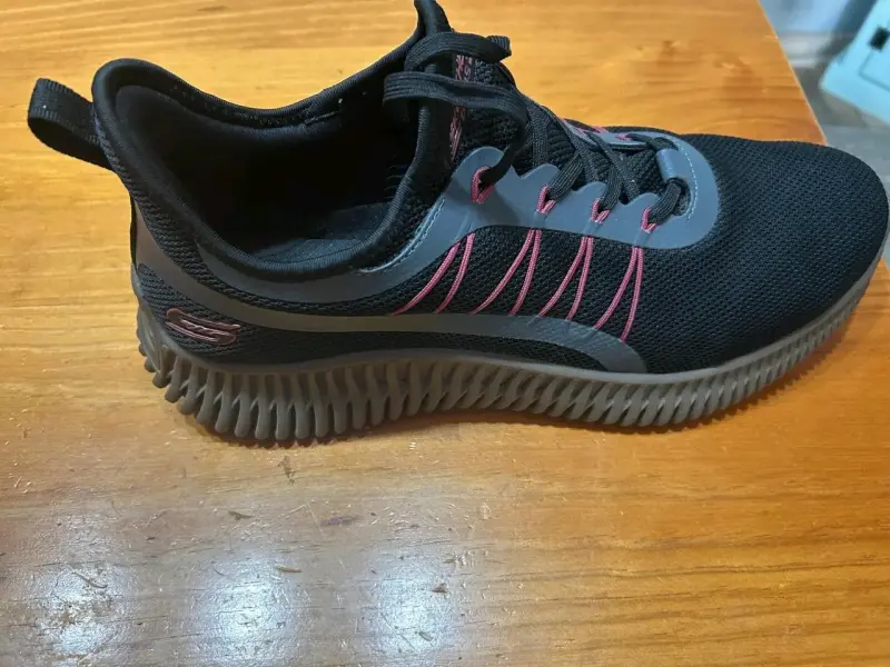 Zapatillas Skechers negras Bobs Geo - 3