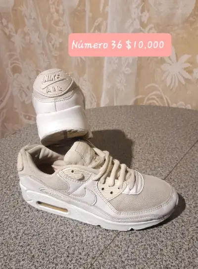 Zapatillas blancas Nike Air - miniatura 1