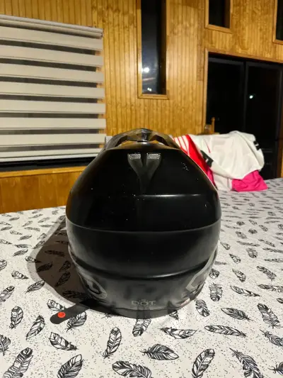 Casco 6D integral negro para motocross Talla M - miniatura 3