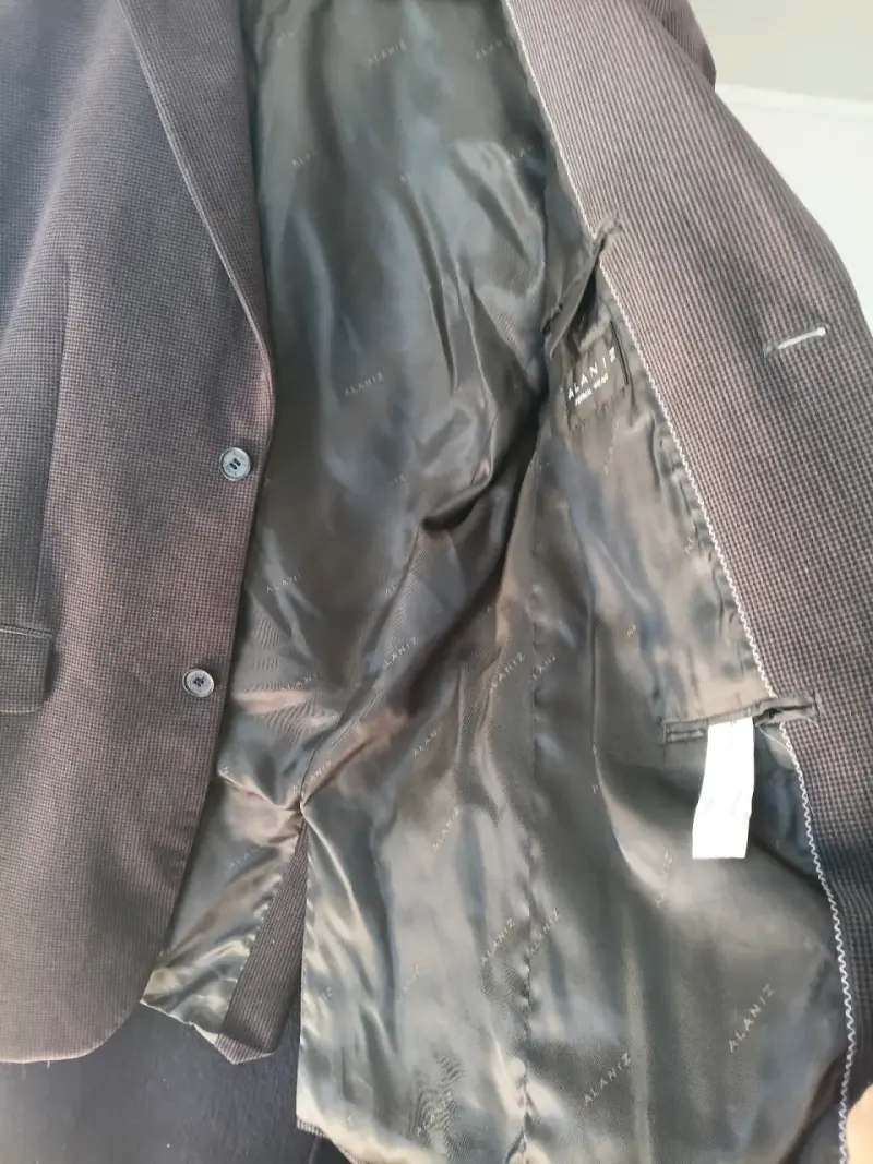 Blazer marrón clásico - 4
