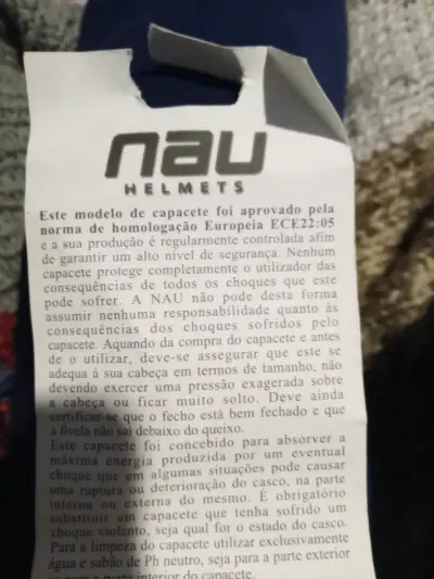 Casco blanco de Moto - miniatura 3