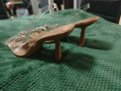 Sandalias ZARA con lazo brillante - miniatura 5