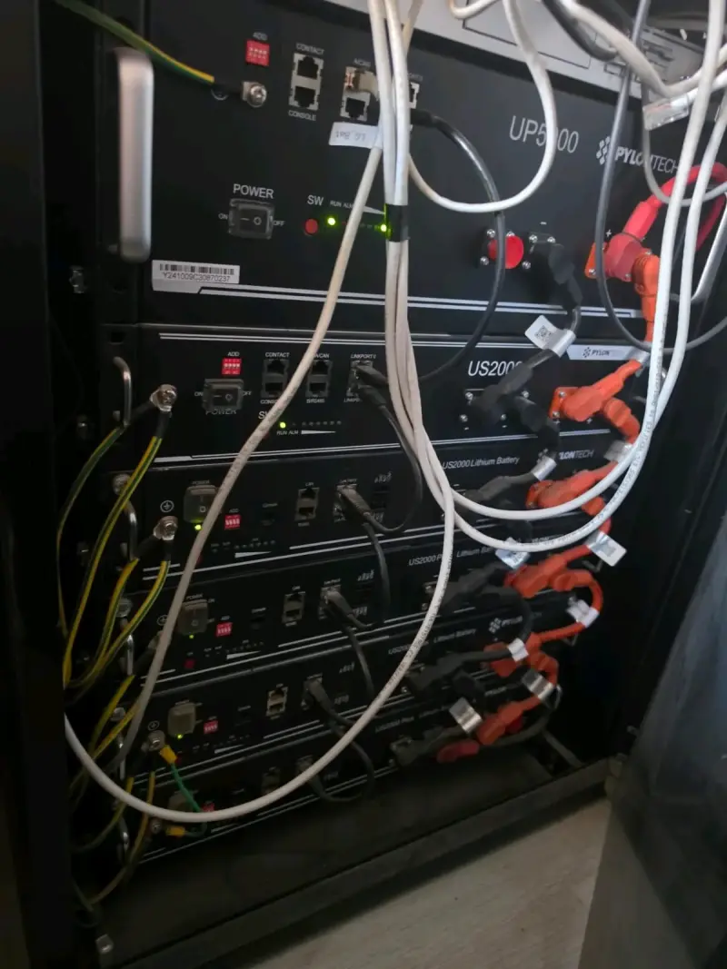 Banco de Batería de Litio Pylontec 17kwh