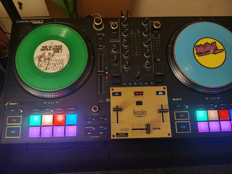 Controlador DJ profesional mezclador - 2