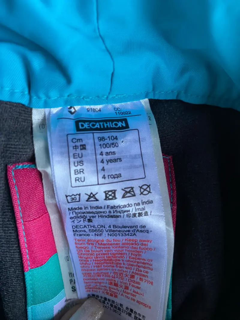 Pantalones nieve color Calipso - 3