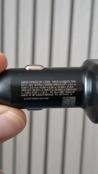 Cargador de auto Samsung dual - miniatura 3