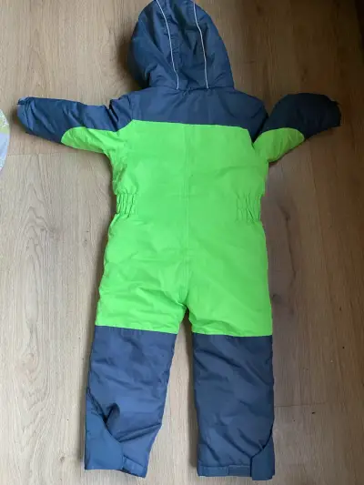Overall de nieve color  verde para niño - miniatura 3