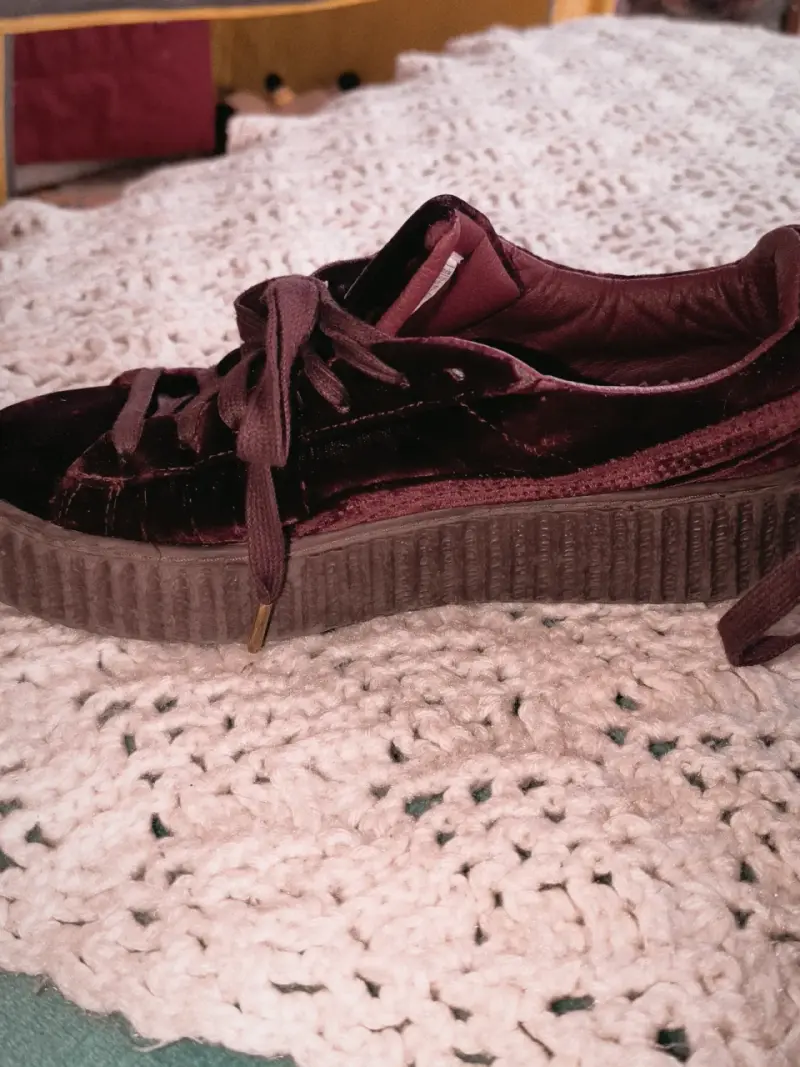 Zapatillas Puma rojas talla 40.5 - 4