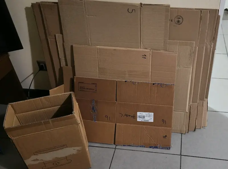 Lote de cajas de cartón - 1