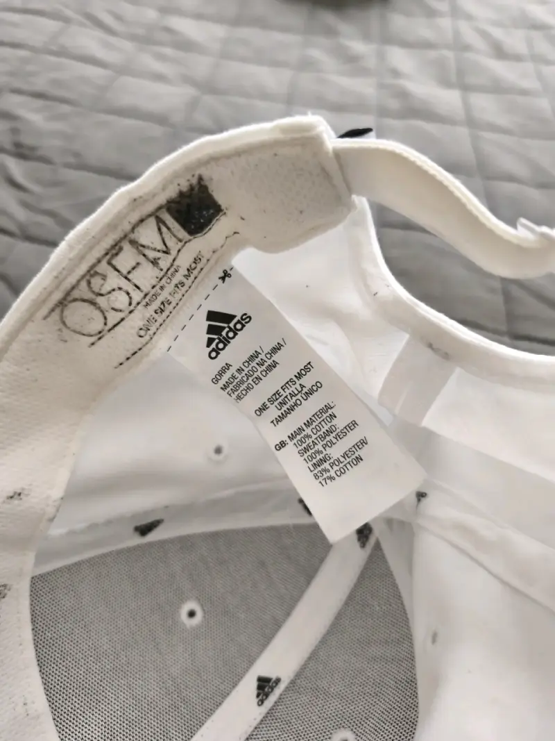 Gorra blanca Adidas - 3