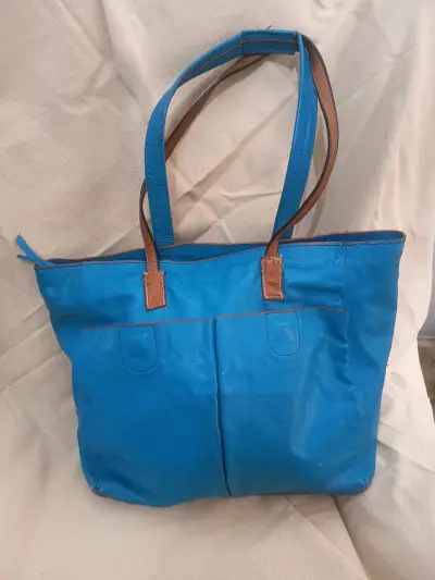 Cartera de cuero marrón - miniatura 2