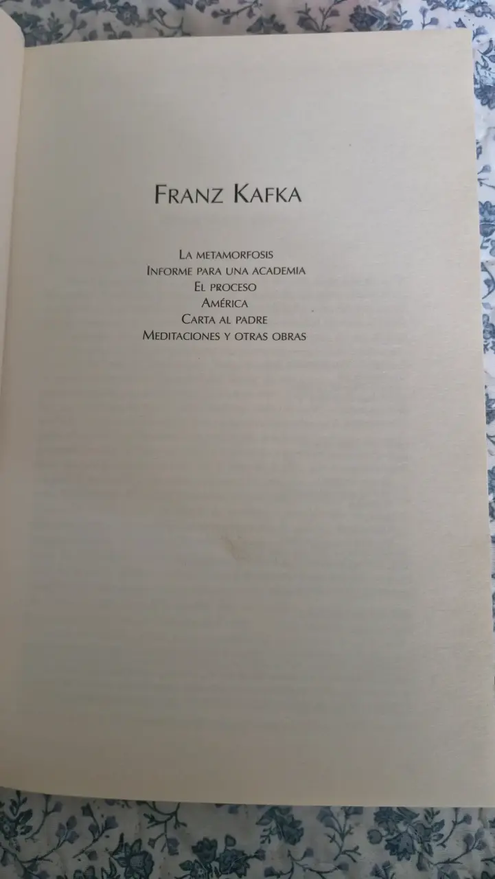 Libro 'Obra Selectas' de Franz Kafka - 2