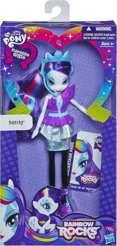 Equestria Girls Rarity Rainbow Rocks - miniatura 6