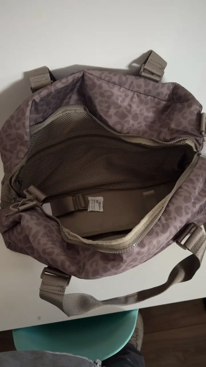 Bolso deportivo estampado leopardo - 4
