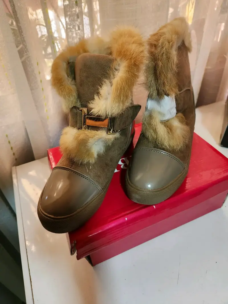 Botas de invierno con pelaje - 3