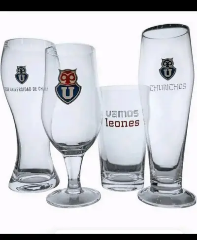 Set de vasos Club Universidad de Chile - miniatura 1