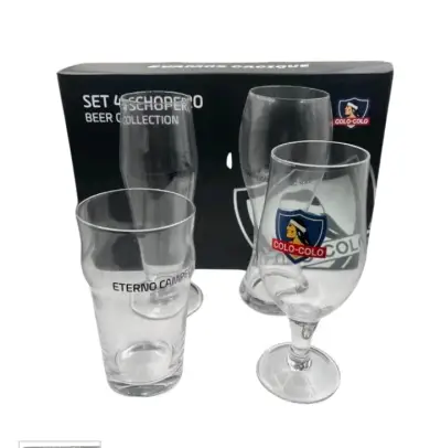 Set de vasos schoperos Colo-Colo - miniatura 2