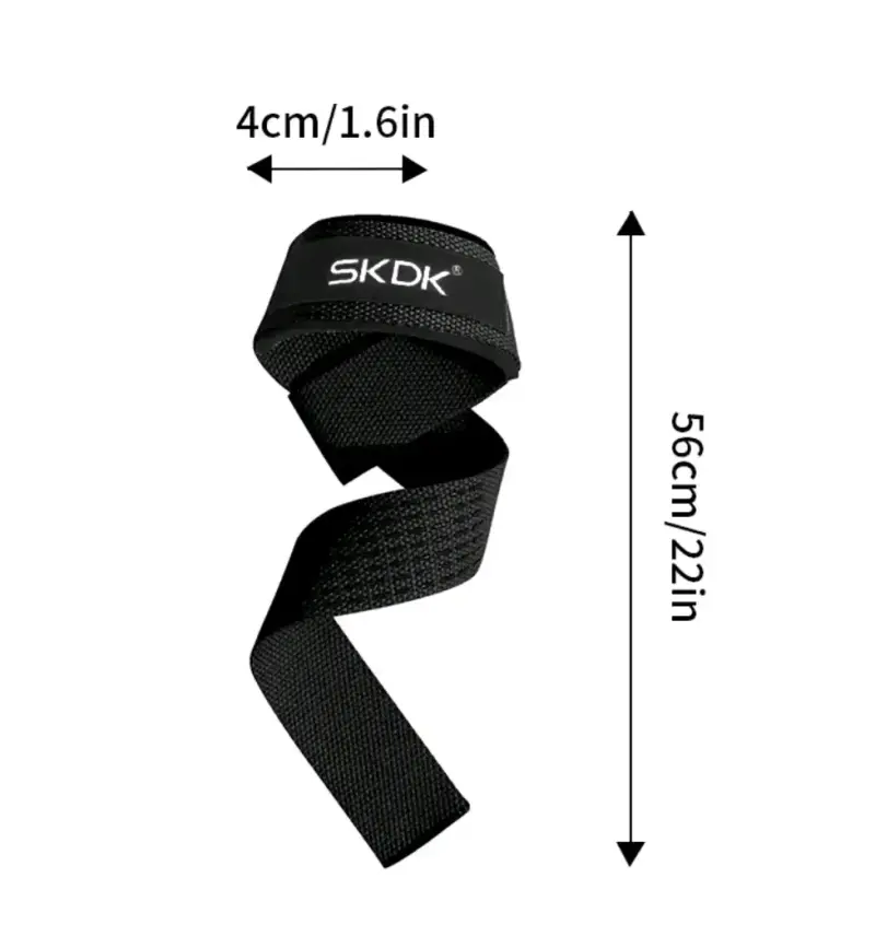 Correas de levantamiento SKDK negras - 2