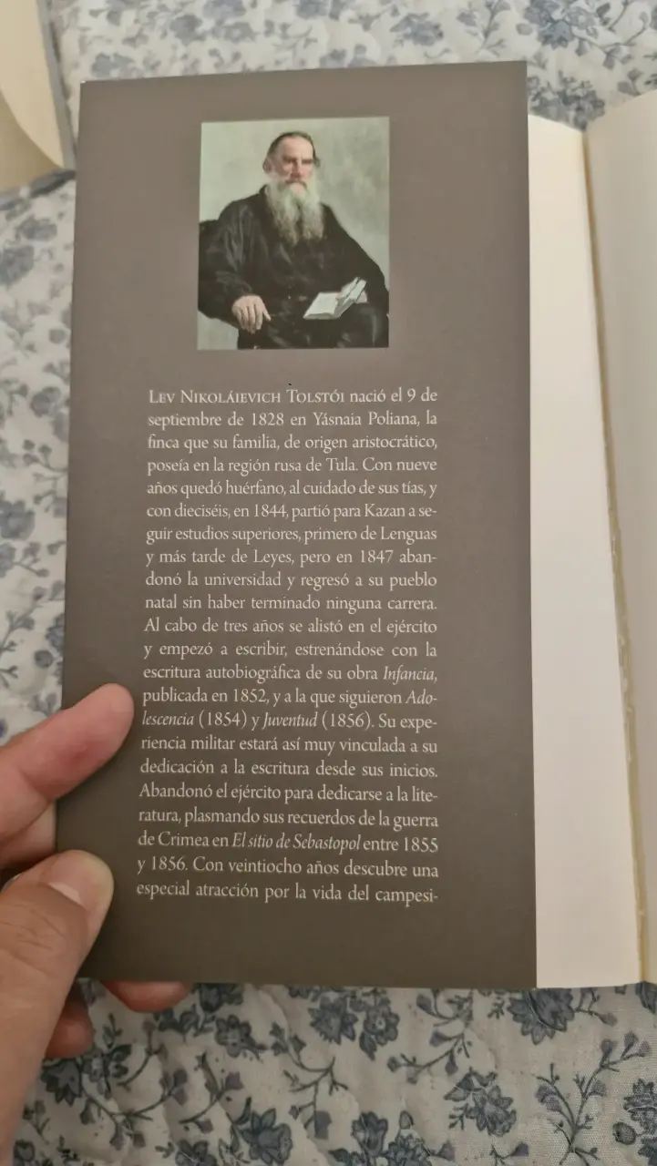 Libro "Guerra y Paz" de Tolstói - 3