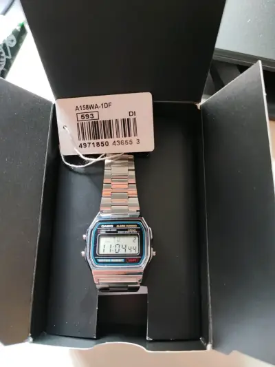 Reloj Casio Digital Unisex A-158WA-1DF - miniatura 1