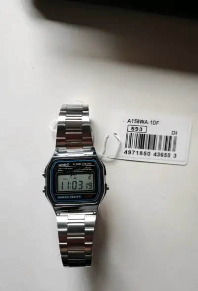 Reloj Casio Digital Unisex A-158WA-1DF - miniatura 2