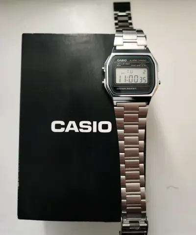 Reloj Casio Digital Unisex A-158WA-1DF - miniatura 4