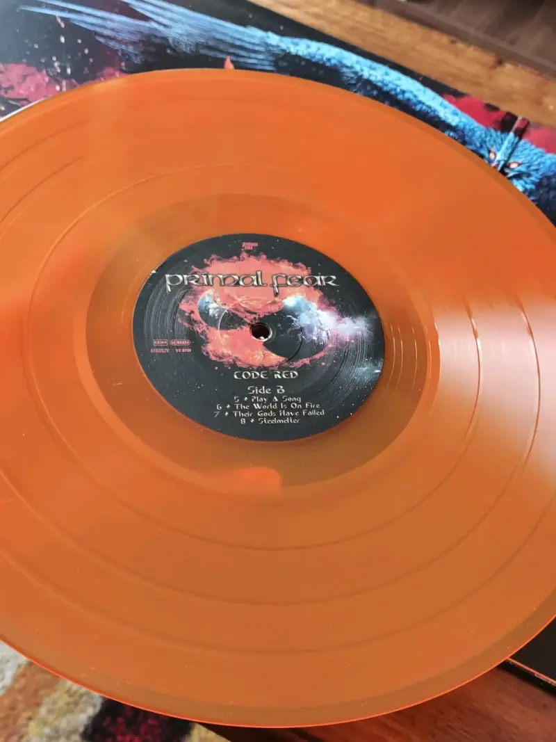 Vinilo Primal Fear 'Code Red' - 3