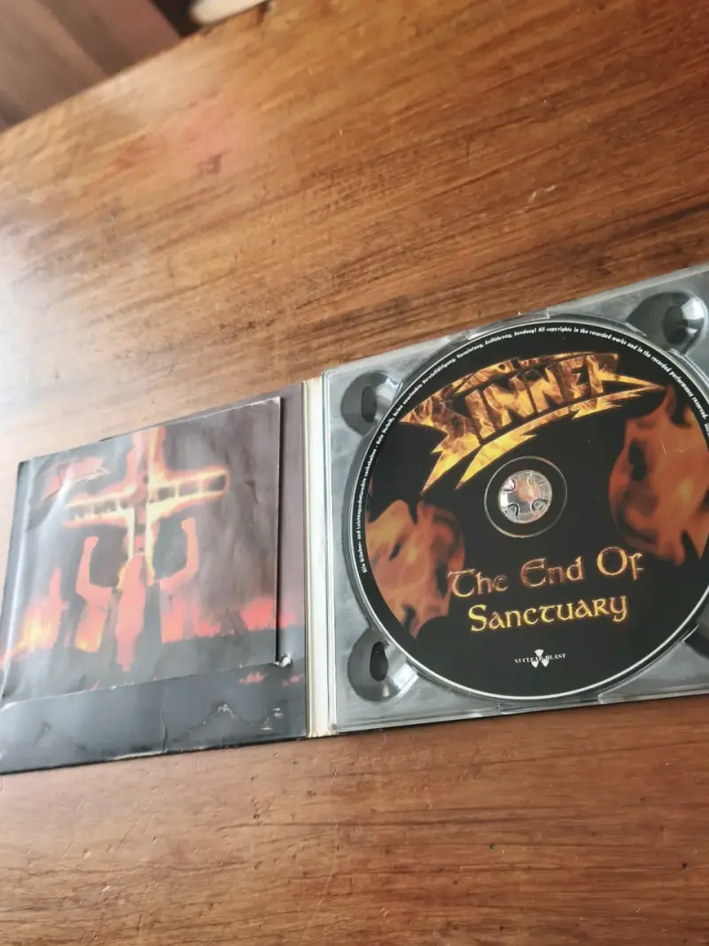 CD Sinner The End Of Sanctuary - 2