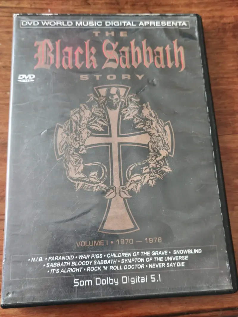 DVD The Black Sabbath Story Vol. I - 1